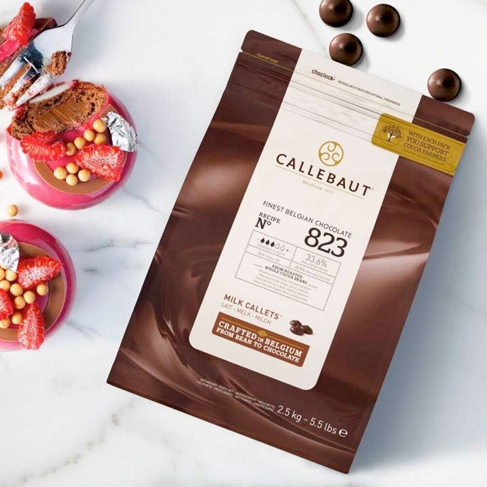 Callebaut MILK Chocolate CALLETS - 1kg